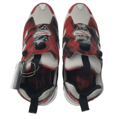 【中古美品】【メンズ】 REEBOK リーボック ×KOSHI INABA 稲葉浩志 100224286 INSTAPUMP FURY 94 MAGMA インスタポンプ フューリー スニーカー 靴 162-260510-na-09-tagh サイズ：26.5cm US 8.5 カラー：WHITE/RED/BLACK 万代Net店