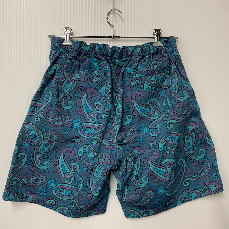 【中古美品】【メンズ】 CHALLENGER チャレンジャー CLG-PT024-008 PAISLEY COTTON TWILL SHORTS ペイズリー コットン ツイル ショーツ ショートパンツ ボトムス 153-260616-kh-06-izu サイズ：L カラー：マルチ 万代Net店