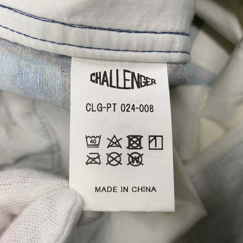【中古美品】【メンズ】 CHALLENGER チャレンジャー CLG-PT024-008 PAISLEY COTTON TWILL SHORTS ペイズリー コットン ツイル ショーツ ショートパンツ ボトムス 153-260616-kh-06-izu サイズ：L カラー：マルチ 万代Net店