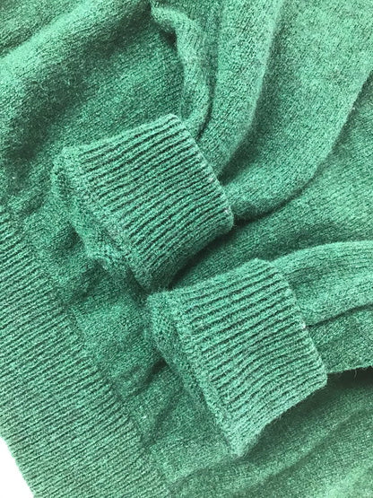 【中古品】【メンズ】 L.L.BEAN エルエルビーン WOOLWICH SWEATER SCRIPT LOGO 3575-4043 ウーリッジ セーター スクリプト ロゴ ニット 144-260925-na-05-tagh サイズ：M カラー：グリーン 万代Net店