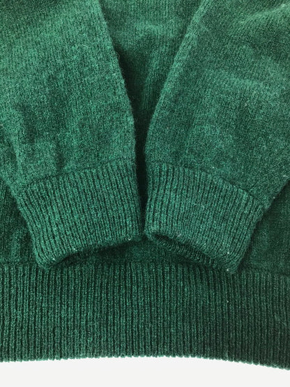 【中古品】【メンズ】 L.L.BEAN エルエルビーン WOOLWICH SWEATER SCRIPT LOGO 3575-4043 ウーリッジ セーター スクリプト ロゴ ニット 144-260925-na-05-tagh サイズ：M カラー：グリーン 万代Net店