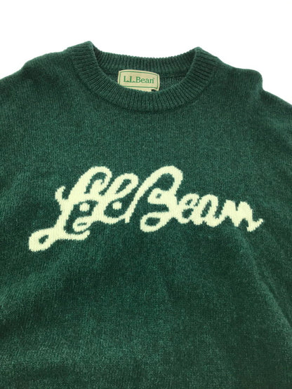 【中古品】【メンズ】 L.L.BEAN エルエルビーン WOOLWICH SWEATER SCRIPT LOGO 3575-4043 ウーリッジ セーター スクリプト ロゴ ニット 144-260925-na-05-tagh サイズ：M カラー：グリーン 万代Net店