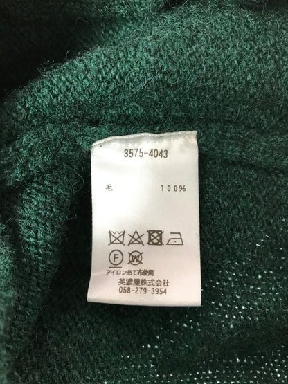 【中古品】【メンズ】 L.L.BEAN エルエルビーン WOOLWICH SWEATER SCRIPT LOGO 3575-4043 ウーリッジ セーター スクリプト ロゴ ニット 144-260925-na-05-tagh サイズ：M カラー：グリーン 万代Net店