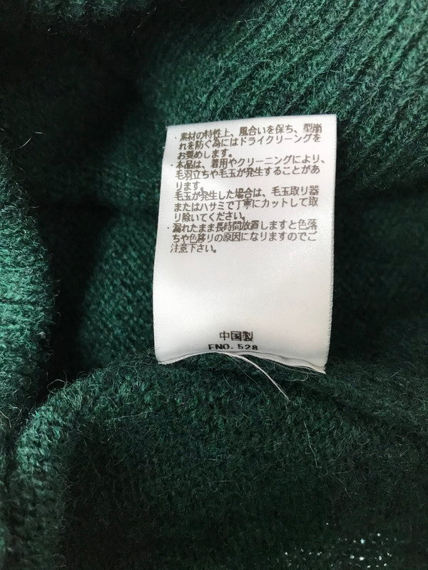 【中古品】【メンズ】 L.L.BEAN エルエルビーン WOOLWICH SWEATER SCRIPT LOGO 3575-4043 ウーリッジ セーター スクリプト ロゴ ニット 144-260925-na-05-tagh サイズ：M カラー：グリーン 万代Net店
