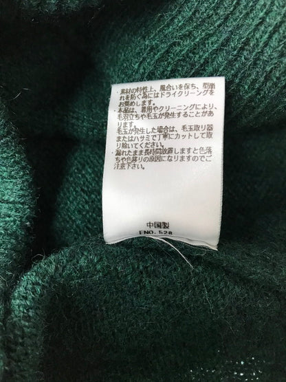 【中古品】【メンズ】 L.L.BEAN エルエルビーン WOOLWICH SWEATER SCRIPT LOGO 3575-4043 ウーリッジ セーター スクリプト ロゴ ニット 144-260925-na-05-tagh サイズ：M カラー：グリーン 万代Net店