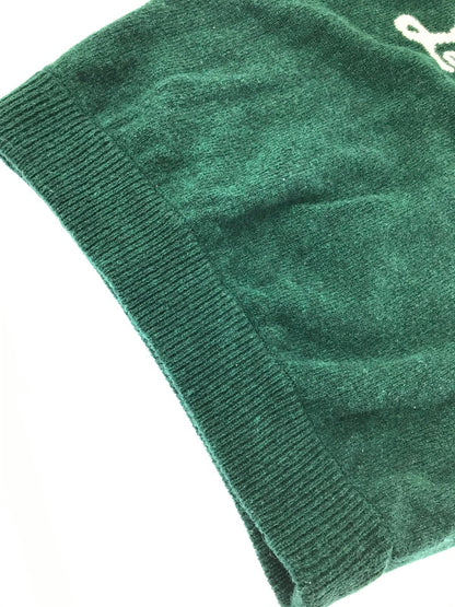 【中古品】【メンズ】 L.L.BEAN エルエルビーン WOOLWICH SWEATER SCRIPT LOGO 3575-4043 ウーリッジ セーター スクリプト ロゴ ニット 144-260925-na-05-tagh サイズ：M カラー：グリーン 万代Net店