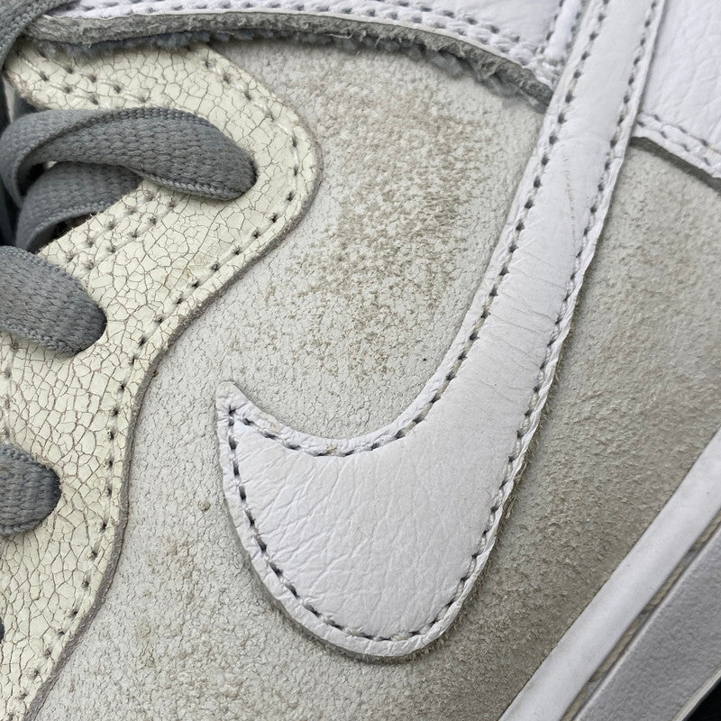【中古品】【メンズ/レディース】 NIKE SB ナイキエスビー × ANTIHERO アンタイヒーロー HM5837-100 DUNK HIGH QS ダンク ハイ スニーカー 靴 160-260423-kh-10-izu サイズ：26 カラー：WHITE/WHITE-BLACK 万代Net店