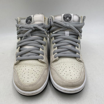 【中古品】【メンズ/レディース】 NIKE SB ナイキエスビー × ANTIHERO アンタイヒーロー HM5837-100 DUNK HIGH QS ダンク ハイ スニーカー 靴 160-260423-kh-10-izu サイズ：26 カラー：WHITE/WHITE-BLACK 万代Net店
