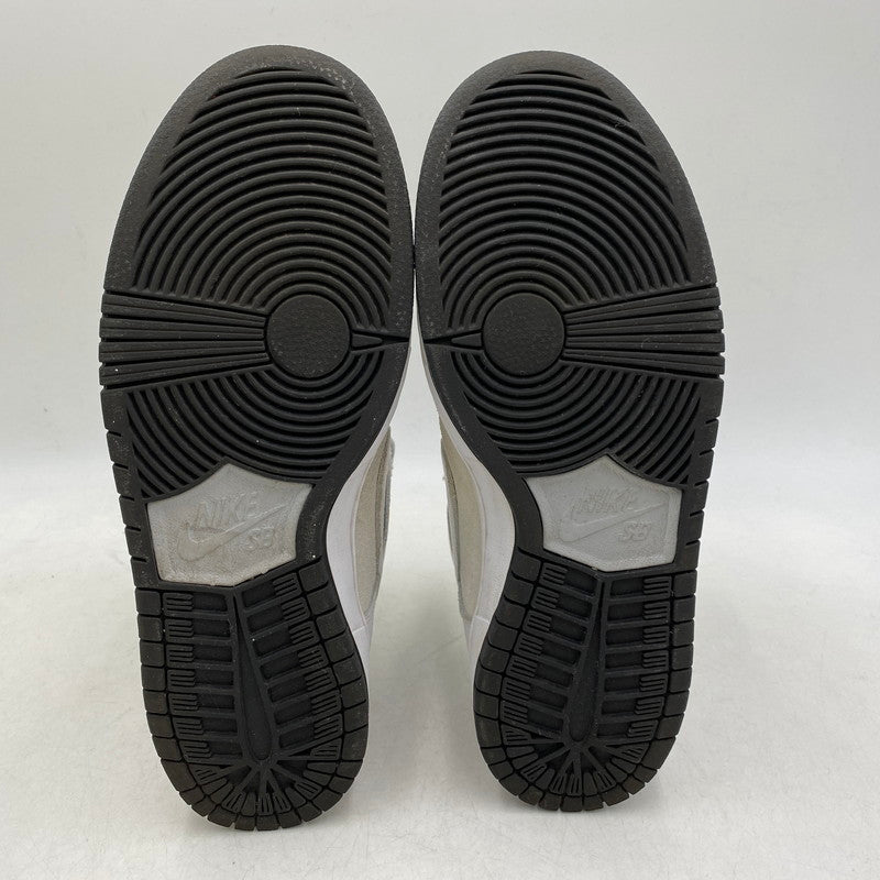 【中古品】【メンズ/レディース】 NIKE SB ナイキエスビー × ANTIHERO アンタイヒーロー HM5837-100 DUNK HIGH QS ダンク ハイ スニーカー 靴 160-260423-kh-10-izu サイズ：26 カラー：WHITE/WHITE-BLACK 万代Net店