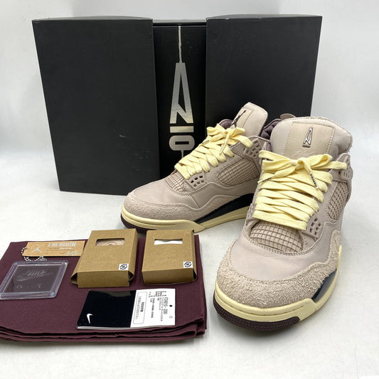 【中古品】【メンズ】 NIKE × A MA MANIERE ナイキ×アママニエール FZ4810-200 WOMEN'S AIR JORDAN 4 RETRO OG SP ウィメンズ エア ジョーダン レトロ オージー スニーカー シューズ 靴 160-260613-cs-06-izu サイズ：26.5cm カラー：FOSSIL STONE/MTLC PEWTER 万代Net店