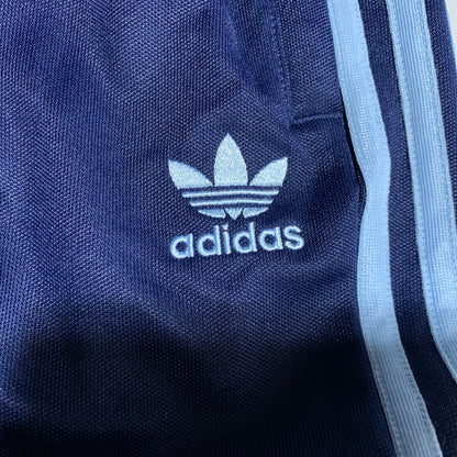 【中古品】【メンズ】 ADIDAS アディダス JP1066 BAGGY FIT FIREBIRD TRACK PANTS バギーフィット ファイヤーバードトラック パンツ ボトムス 159-260701-kh-02-izu サイズ：XL カラー：ネイビー×ライトブルー 万代Net店