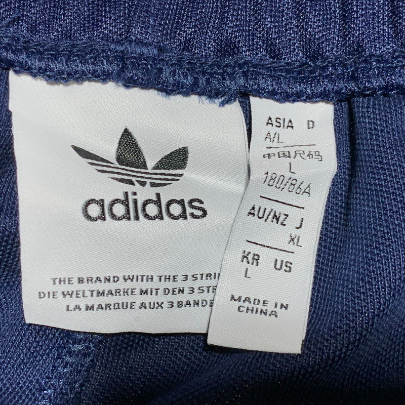 【中古品】【メンズ】 ADIDAS アディダス JP1066 BAGGY FIT FIREBIRD TRACK PANTS バギーフィット ファイヤーバードトラック パンツ ボトムス 159-260701-kh-02-izu サイズ：XL カラー：ネイビー×ライトブルー 万代Net店