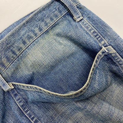 【中古品】【メンズ】 BOWWOW バウワウ US ARMY M35 DENIM TROUSERS ユーエスアーミー デニム トラウザーズ パンツ ボトムス ズボン 151-260618-cs-10-izu サイズ：XXXL カラー：インディゴ 万代Net店