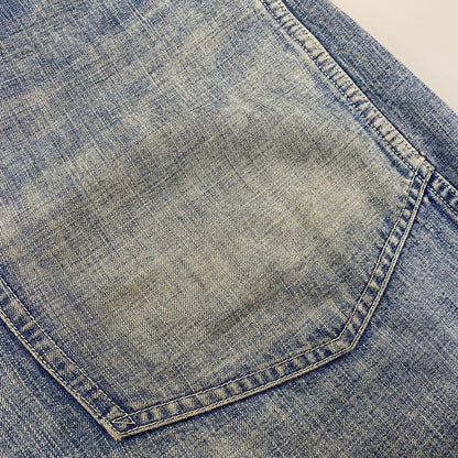 【中古品】【メンズ】 BOWWOW バウワウ US ARMY M35 DENIM TROUSERS ユーエスアーミー デニム トラウザーズ パンツ ボトムス ズボン 151-260618-cs-10-izu サイズ：XXXL カラー：インディゴ 万代Net店