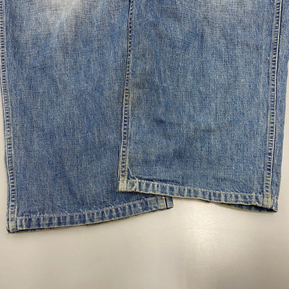 【中古品】【メンズ】 BOWWOW バウワウ US ARMY M35 DENIM TROUSERS ユーエスアーミー デニム トラウザーズ パンツ ボトムス ズボン 151-260618-cs-10-izu サイズ：XXXL カラー：インディゴ 万代Net店