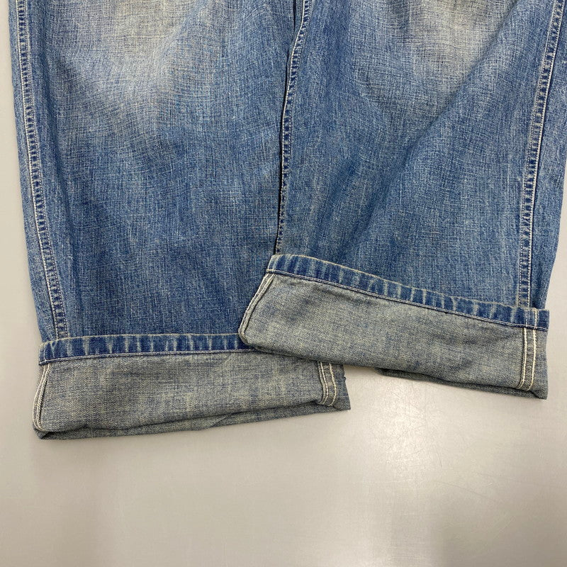 【中古品】【メンズ】 BOWWOW バウワウ US ARMY M35 DENIM TROUSERS ユーエスアーミー デニム トラウザーズ パンツ ボトムス ズボン 151-260618-cs-10-izu サイズ：XXXL カラー：インディゴ 万代Net店