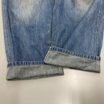 【中古品】【メンズ】 BOWWOW バウワウ US ARMY M35 DENIM TROUSERS ユーエスアーミー デニム トラウザーズ パンツ ボトムス ズボン 151-260618-cs-10-izu サイズ：XXXL カラー：インディゴ 万代Net店