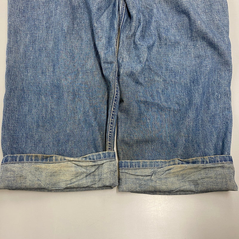 【中古品】【メンズ】 BOWWOW バウワウ US ARMY M35 DENIM TROUSERS ユーエスアーミー デニム トラウザーズ パンツ ボトムス ズボン 151-260618-cs-10-izu サイズ：XXXL カラー：インディゴ 万代Net店