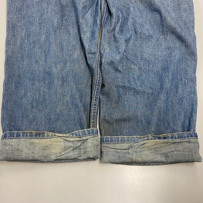 【中古品】【メンズ】 BOWWOW バウワウ US ARMY M35 DENIM TROUSERS ユーエスアーミー デニム トラウザーズ パンツ ボトムス ズボン 151-260618-cs-10-izu サイズ：XXXL カラー：インディゴ 万代Net店