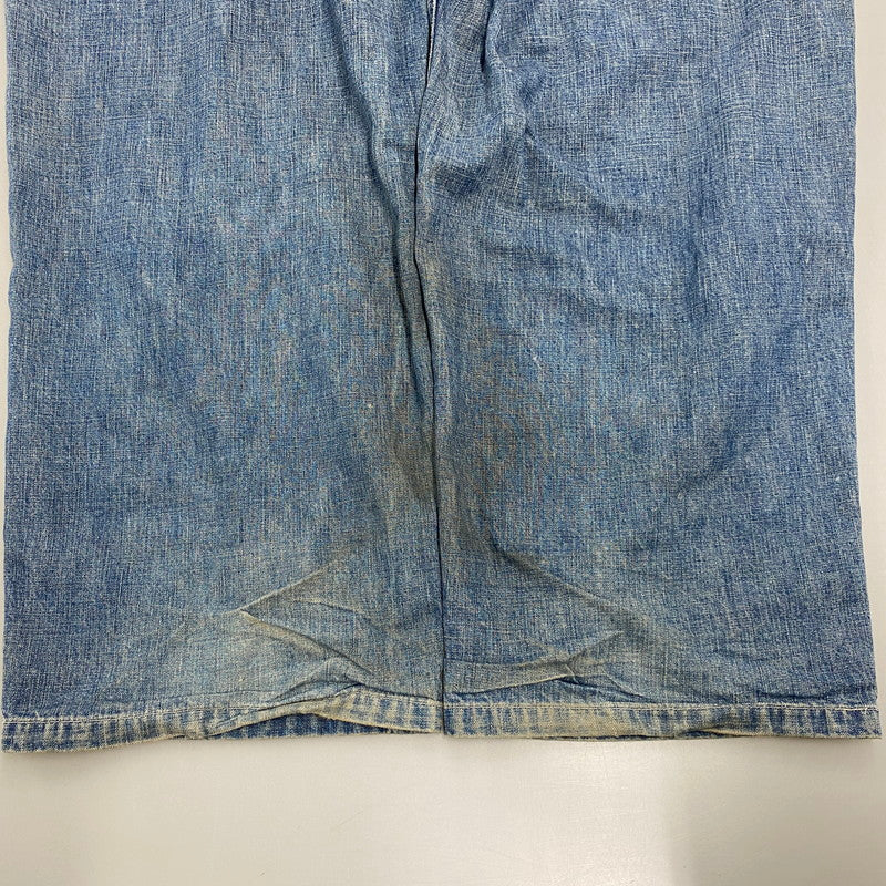 【中古品】【メンズ】 BOWWOW バウワウ US ARMY M35 DENIM TROUSERS ユーエスアーミー デニム トラウザーズ パンツ ボトムス ズボン 151-260618-cs-10-izu サイズ：XXXL カラー：インディゴ 万代Net店