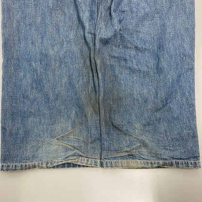 【中古品】【メンズ】 BOWWOW バウワウ US ARMY M35 DENIM TROUSERS ユーエスアーミー デニム トラウザーズ パンツ ボトムス ズボン 151-260618-cs-10-izu サイズ：XXXL カラー：インディゴ 万代Net店