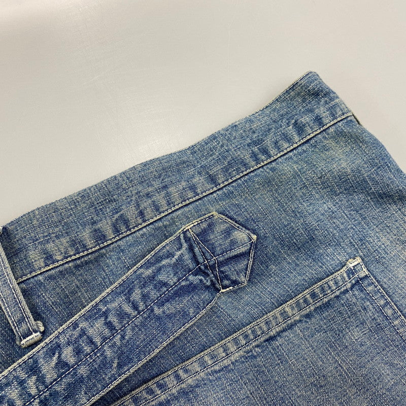 【中古品】【メンズ】 BOWWOW バウワウ US ARMY M35 DENIM TROUSERS ユーエスアーミー デニム トラウザーズ パンツ ボトムス ズボン 151-260618-cs-10-izu サイズ：XXXL カラー：インディゴ 万代Net店