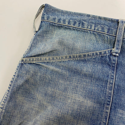【中古品】【メンズ】 BOWWOW バウワウ US ARMY M35 DENIM TROUSERS ユーエスアーミー デニム トラウザーズ パンツ ボトムス ズボン 151-260618-cs-10-izu サイズ：XXXL カラー：インディゴ 万代Net店
