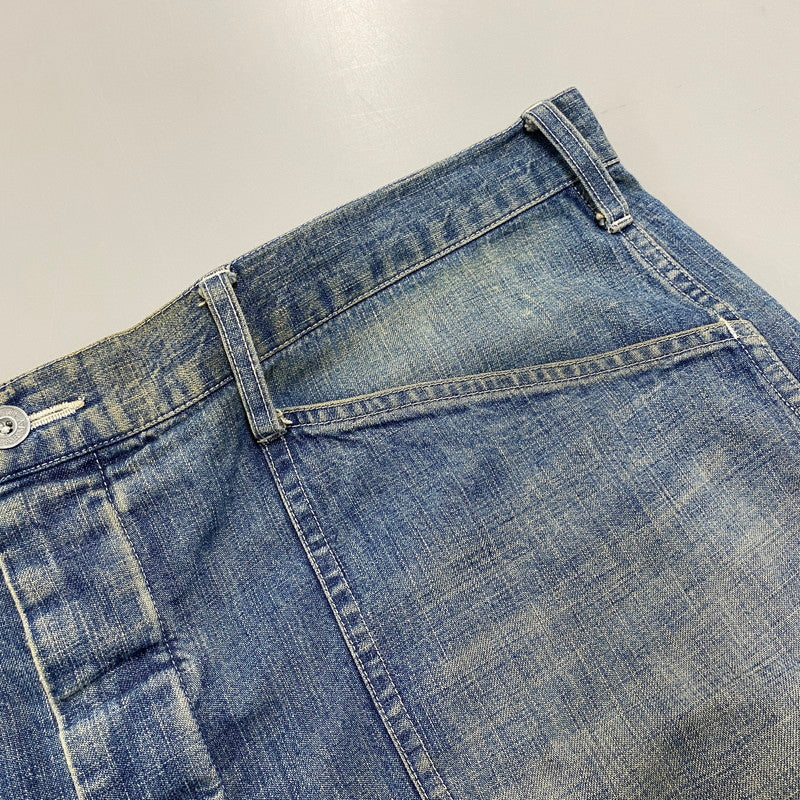 【中古品】【メンズ】 BOWWOW バウワウ US ARMY M35 DENIM TROUSERS ユーエスアーミー デニム トラウザーズ パンツ ボトムス ズボン 151-260618-cs-10-izu サイズ：XXXL カラー：インディゴ 万代Net店