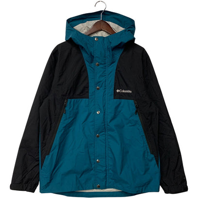 【中古品】【メンズ】 COLUMBIA コロンビア PM0760 STEWART TRAIL JACKET ステュアートトレイルジャケット アウター 144-260918-ya-05-izu サイズ：M カラー：ブルー系×ブラック 万代Net店