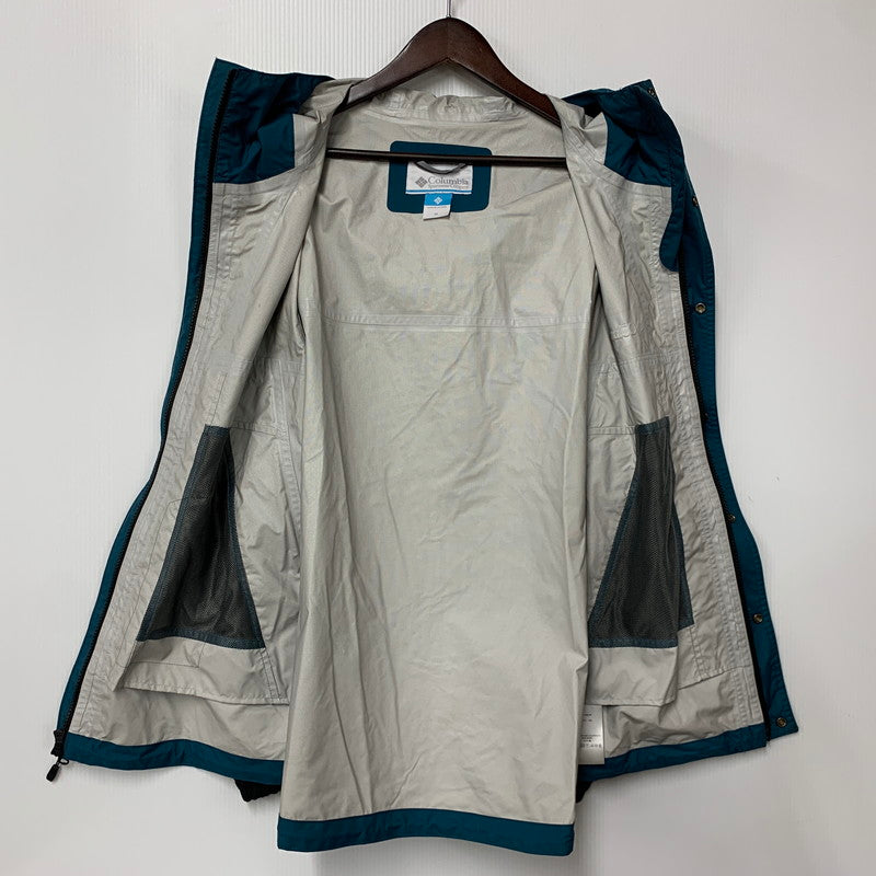 【中古品】【メンズ】 COLUMBIA コロンビア PM0760 STEWART TRAIL JACKET ステュアートトレイルジャケット アウター 144-260918-ya-05-izu サイズ：M カラー：ブルー系×ブラック 万代Net店