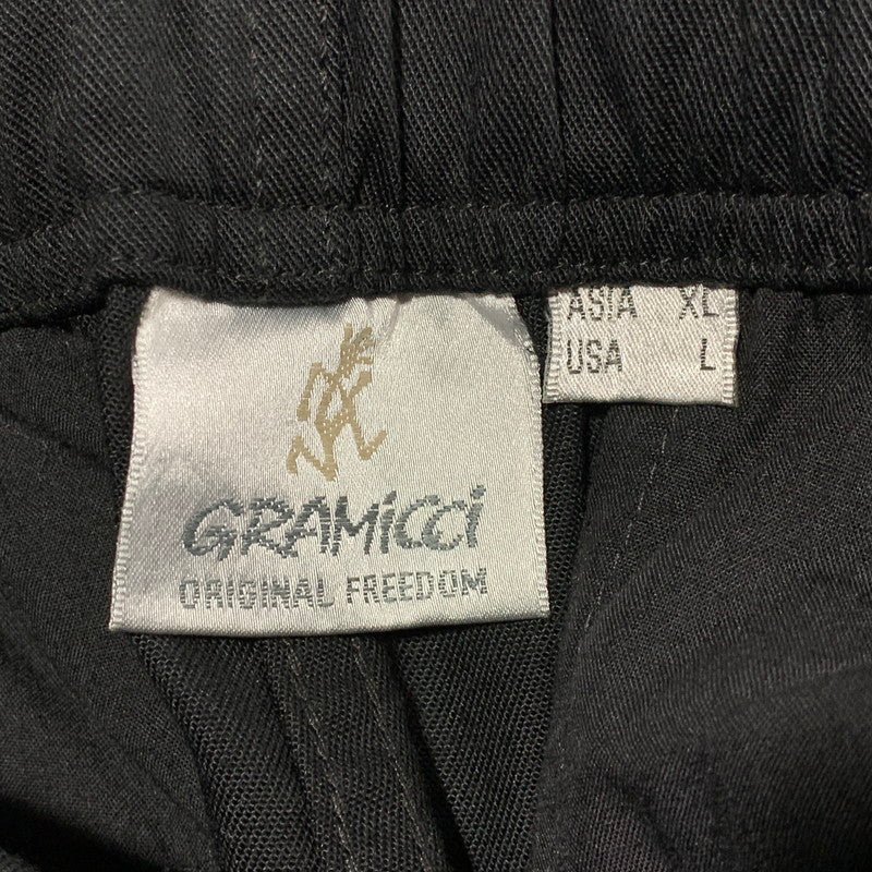 【中古品】【メンズ】 Gramicci グラミチ T/C TWILL TUCK TAPERD PANT GMP4-SJP10 TCツイルタックテーパードパンツ 日本限定 155-260629-as-20-izu サイズ：XL カラー：ブラック 万代Net店