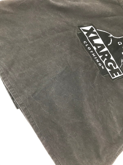 【中古品】【メンズ】 XLARGE エクストララージ S/S OG WORK SHIRT 101221014004 ワークシャツ 半袖シャツ 142-260925-na-11-tagh サイズ：L カラー：ブラック 万代Net店