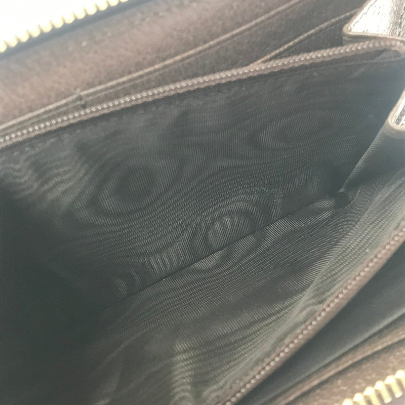 【中古品】【レディース】 GUCCI グッチ オフディア GG ジップアラウンドウォレット 523154 96IWG 8745 長財布 181-260613-na-10-tagh カラー：ベージュ/ブラウン系 万代Net店