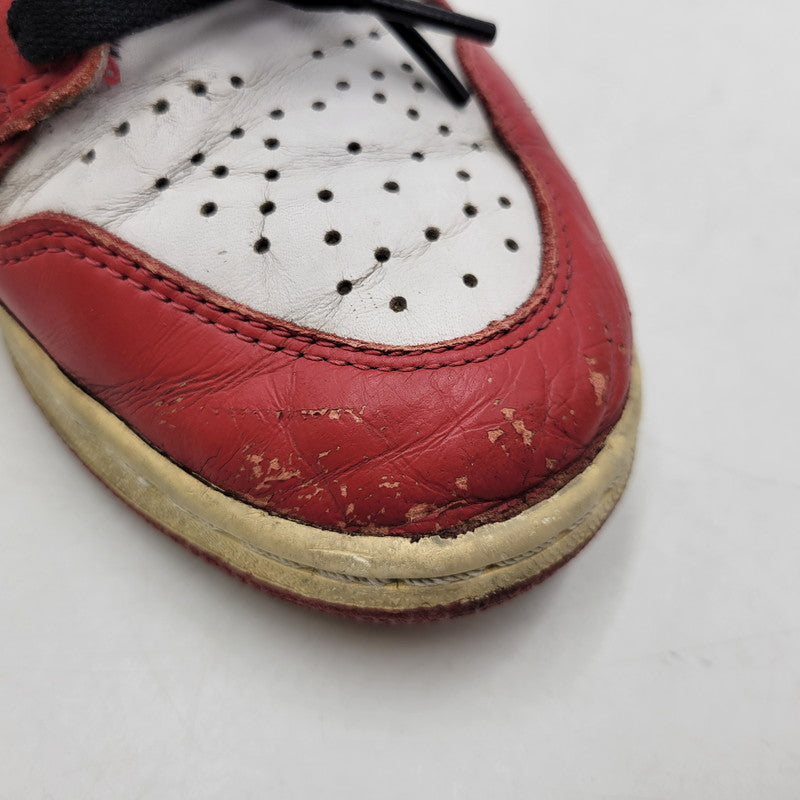 【現状渡し品】【メンズ/レディース】 NIKE ナイキ 130207 101 観賞用 AIR JORDAN 1 RETRO HIGH CHICAGO (1994) エア ジョーダン 1 レトロ ハイ シカゴ スニーカー 靴 160-260526-kh-14-izu サイズ：25 カラー：WHITE/BLACK-RED 万代Net店