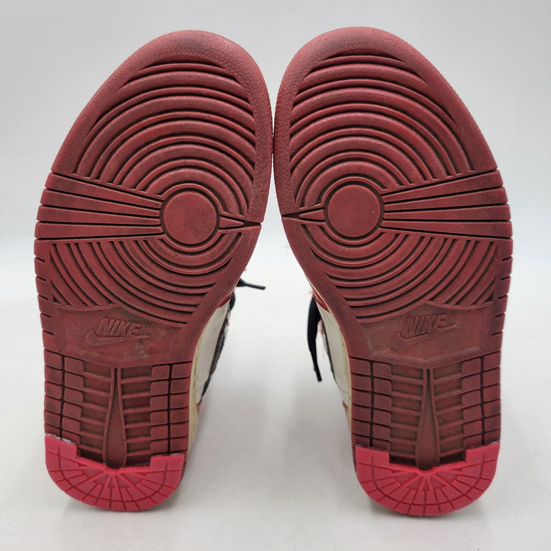 【現状渡し品】【メンズ/レディース】 NIKE ナイキ 130207 101 観賞用 AIR JORDAN 1 RETRO HIGH CHICAGO (1994) エア ジョーダン 1 レトロ ハイ シカゴ スニーカー 靴 160-260526-kh-14-izu サイズ：25 カラー：WHITE/BLACK-RED 万代Net店