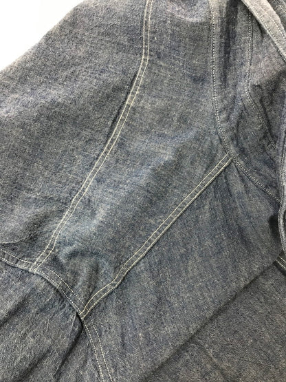 【中古品】【メンズ】 BUZZ RICKSON’S バズリクソンズ L/S CHAMBRAY WORK SHIRT BR25995 シャンブレー ワークシャツ 長袖シャツ 145-260925-na-16-tagh サイズ：18-18 1/2 カラー：ブルー 万代Net店