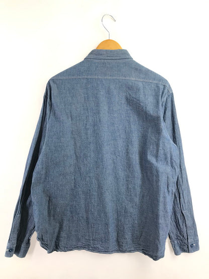 【中古品】【メンズ】 BUZZ RICKSON’S バズリクソンズ L/S CHAMBRAY WORK SHIRT BR25995 シャンブレー ワークシャツ 長袖シャツ 145-260925-na-16-tagh サイズ：18-18 1/2 カラー：ブルー 万代Net店