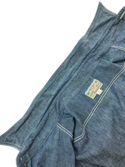 【中古品】【メンズ】 BUZZ RICKSON’S バズリクソンズ L/S CHAMBRAY WORK SHIRT BR25995 シャンブレー ワークシャツ 長袖シャツ 145-260925-na-16-tagh サイズ：18-18 1/2 カラー：ブルー 万代Net店