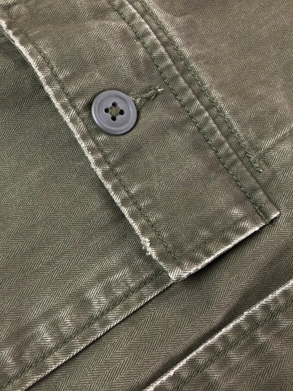 【中古品】【メンズ】 AVIREX アヴィレックス UTILITY SHIRT JACKET 6125138 ユーティリティ シャツ ジャケット ライトアウター 145-260714-rt-06-tag サイズ：2XL カラー：カーキ 万代Net店