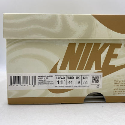 【中古美品】【メンズ】 NIKE ナイキ FD2596-021 WOMEN'S AIR JORDAN 1 RETRO HIGH OG ウィメンズ エア ジョーダン ワン レトロ ハイ オリジナル スニーカー シューズ 靴 160-260613-cs-05-izu サイズ：28.5cm カラー：BLACK/LEGEND MD BROWN-WHITE 万代Net店