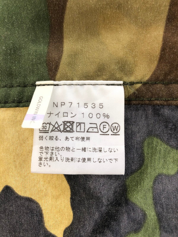 【中古品】【メンズ】 THE NORTH FACE ザ ノースフェイス NOVELTY COMPACT JACKET NP71535 ノベルティー コンパクト ジャケット ナイロンジャケット ライトアウター 144-260523-na-18-tagh サイズ：M カラー：カモ 万代Net店
