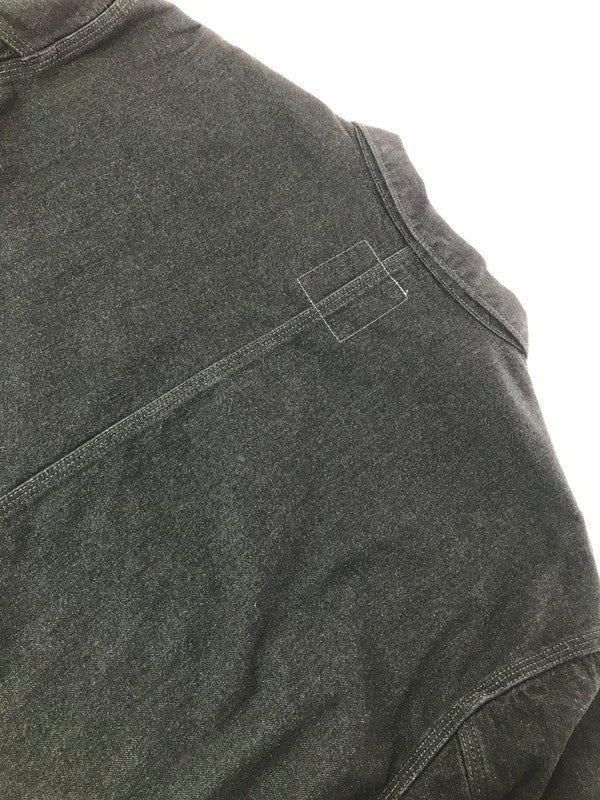 【中古品】【メンズ】 EMON エモン SAGISO(GR) EMU-AF-JAKN010-GR デニムカーバーオール ジャケット ライトアウター 145-260925-na-18-tagh サイズ：4 カラー：ブラック 万代Net店