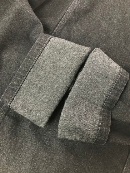 【中古品】【メンズ】 EMON エモン SAGISO(GR) EMU-AF-JAKN010-GR デニムカーバーオール ジャケット ライトアウター 145-260925-na-18-tagh サイズ：4 カラー：ブラック 万代Net店