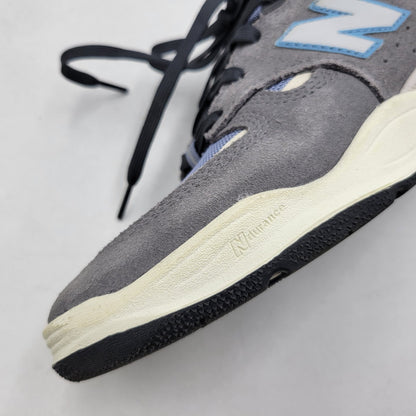 【中古品】【メンズ/レディース】 NEW BALANCE ニューバランス NUMERIC TIAGO LEMOS 1010 NM1010JP ヌメリック ティアゴ レモス1010 スニーカー シューズ 靴 162-260618-as-12-izu サイズ：25.5cm カラー：グレー×ブルー 万代Net店