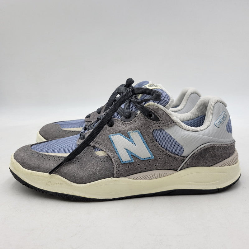 【中古品】【メンズ/レディース】 NEW BALANCE ニューバランス NUMERIC TIAGO LEMOS 1010 NM1010JP ヌメリック ティアゴ レモス1010 スニーカー シューズ 靴 162-260618-as-12-izu サイズ：25.5cm カラー：グレー×ブルー 万代Net店