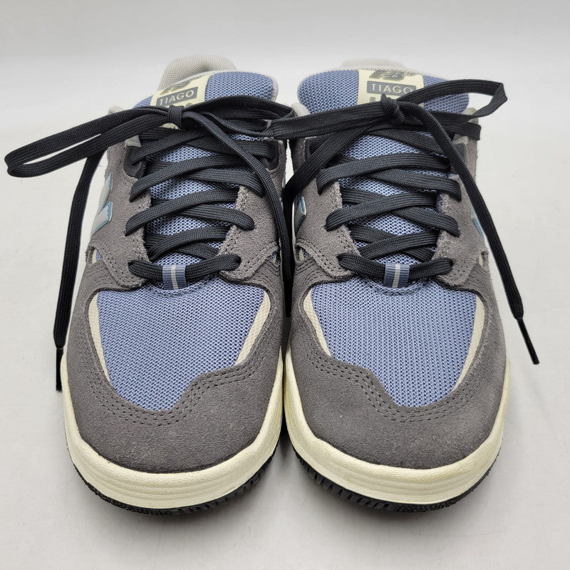 【中古品】【メンズ/レディース】 NEW BALANCE ニューバランス NUMERIC TIAGO LEMOS 1010 NM1010JP ヌメリック ティアゴ レモス1010 スニーカー シューズ 靴 162-260618-as-12-izu サイズ：25.5cm カラー：グレー×ブルー 万代Net店