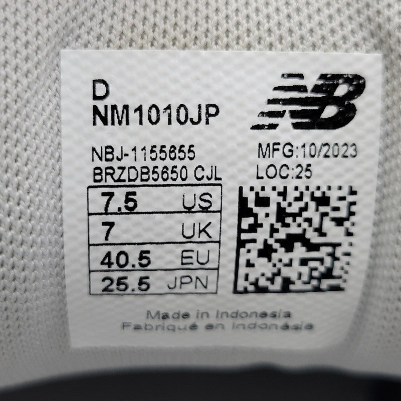 【中古品】【メンズ/レディース】 NEW BALANCE ニューバランス NUMERIC TIAGO LEMOS 1010 NM1010JP ヌメリック ティアゴ レモス1010 スニーカー シューズ 靴 162-260618-as-12-izu サイズ：25.5cm カラー：グレー×ブルー 万代Net店