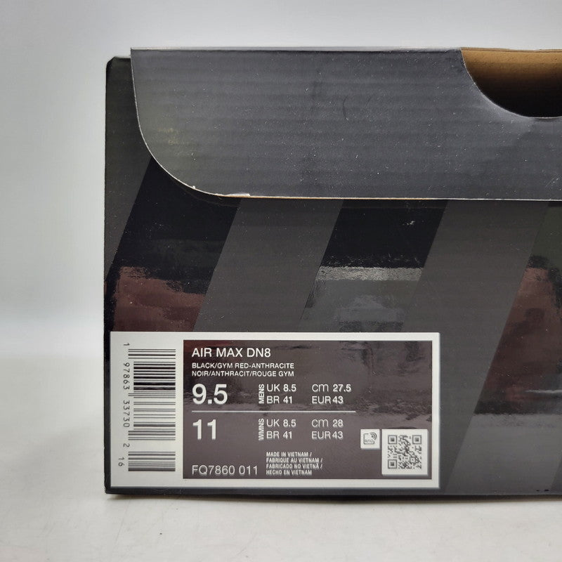 【中古品】【メンズ】 NIKE ナイキ AIR MAX DN8 FQ7860-011 エア マックス DN8 スニーカー シューズ 靴 160-260417-as-19-izu サイズ：27.5cm カラー：BLACK/GYM RED-ANTHRACITE 万代Net店