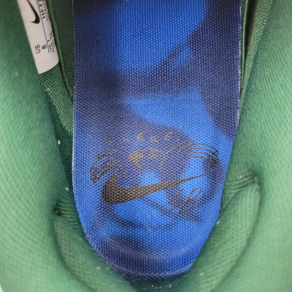 【中古品】【メンズ/レディース】 NIKE SB ナイキエスビー × THERE SKATEBOARDS ゼアスケートボード DUNK LOW QS HF7743-001 ダンク ロー QS スニーカー シューズ 靴 160-260417-as-11-izu サイズ：26cm カラー：BLACK/GORGE GREEN-SUMMIT WHITE 万代Net店