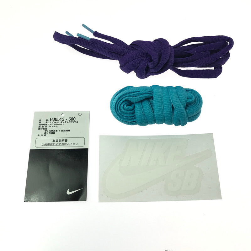 【中古品】【メンズ】 NIKE SB ナイキエスビー × HAYLEY WILSON ヘイリーウィルソン DUNK LOW PRO BLACK AND COURT PURPLE HJ0513-500 スニーカー 靴 160-260923-rt-22-tagh サイズ：26.5cm US8.5 カラー：COURT PURPLE/BLACK-WHITE 万代Net店